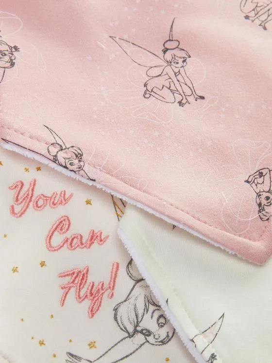 Disney's Tinkerbell Print Bandanna Bibs