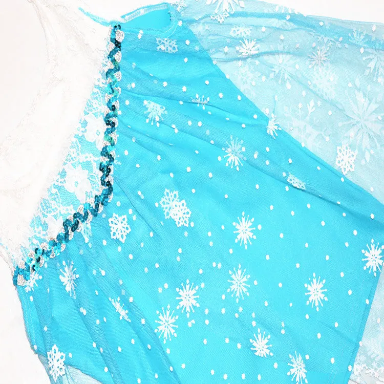 Swimsuit   frozen elsa Frozen II Three-piece Printed  by Swimwear