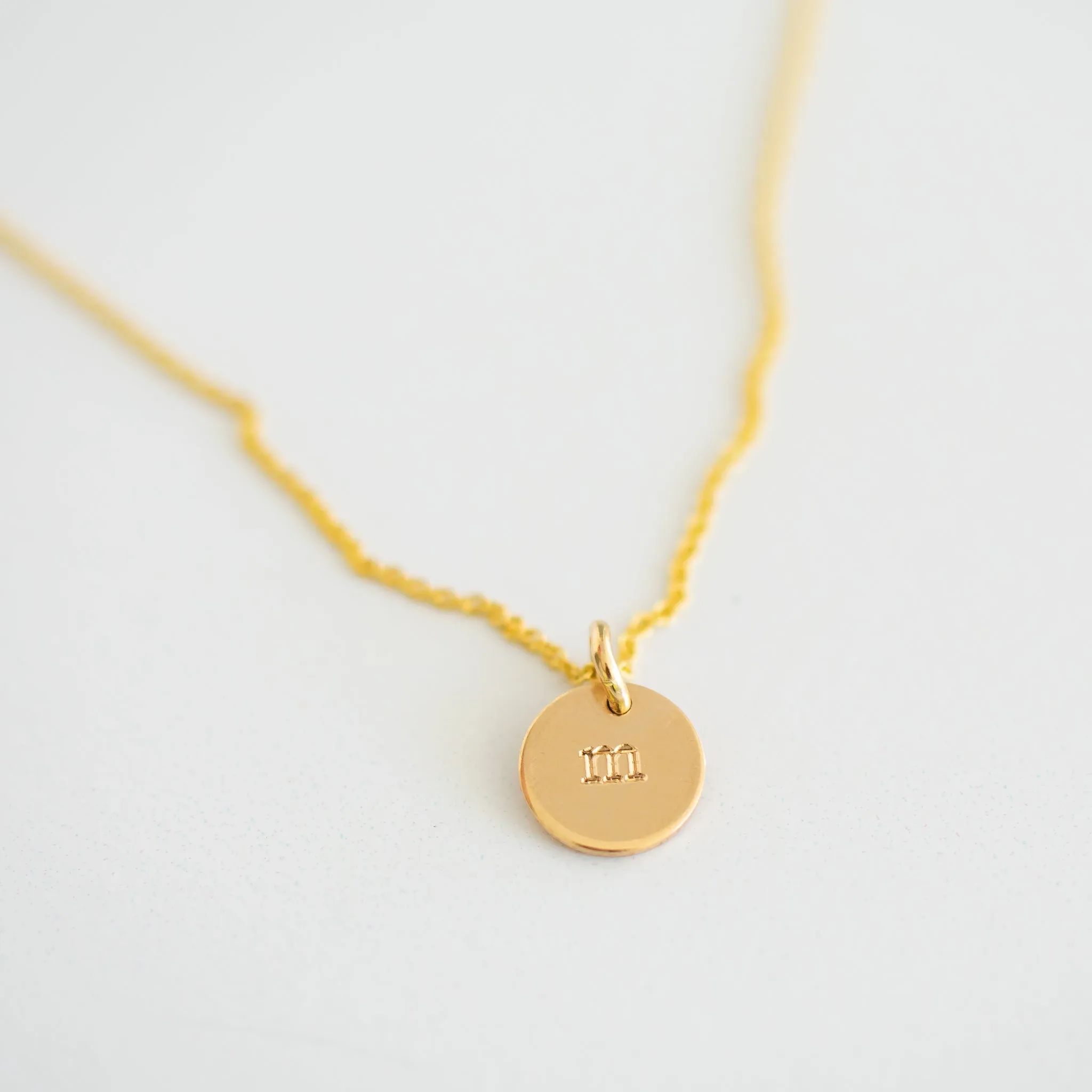 Wear My Initial Necklace