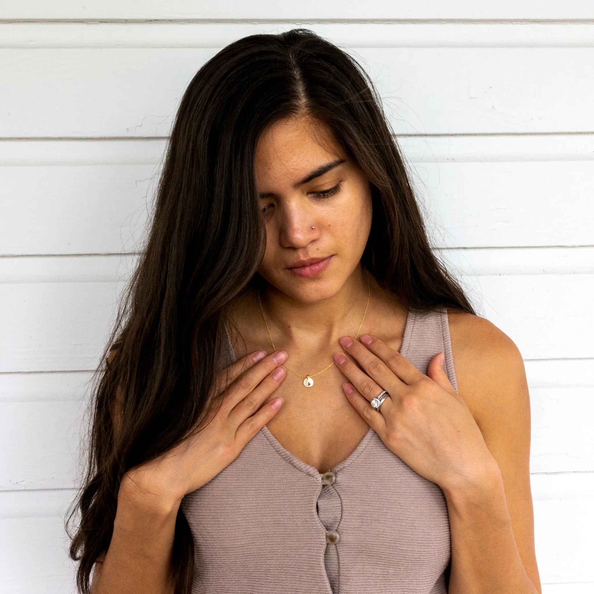Wear My Initial Necklace